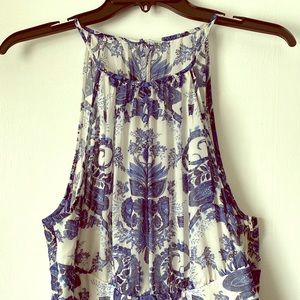 Keyhole back maxi dress. Worn once.